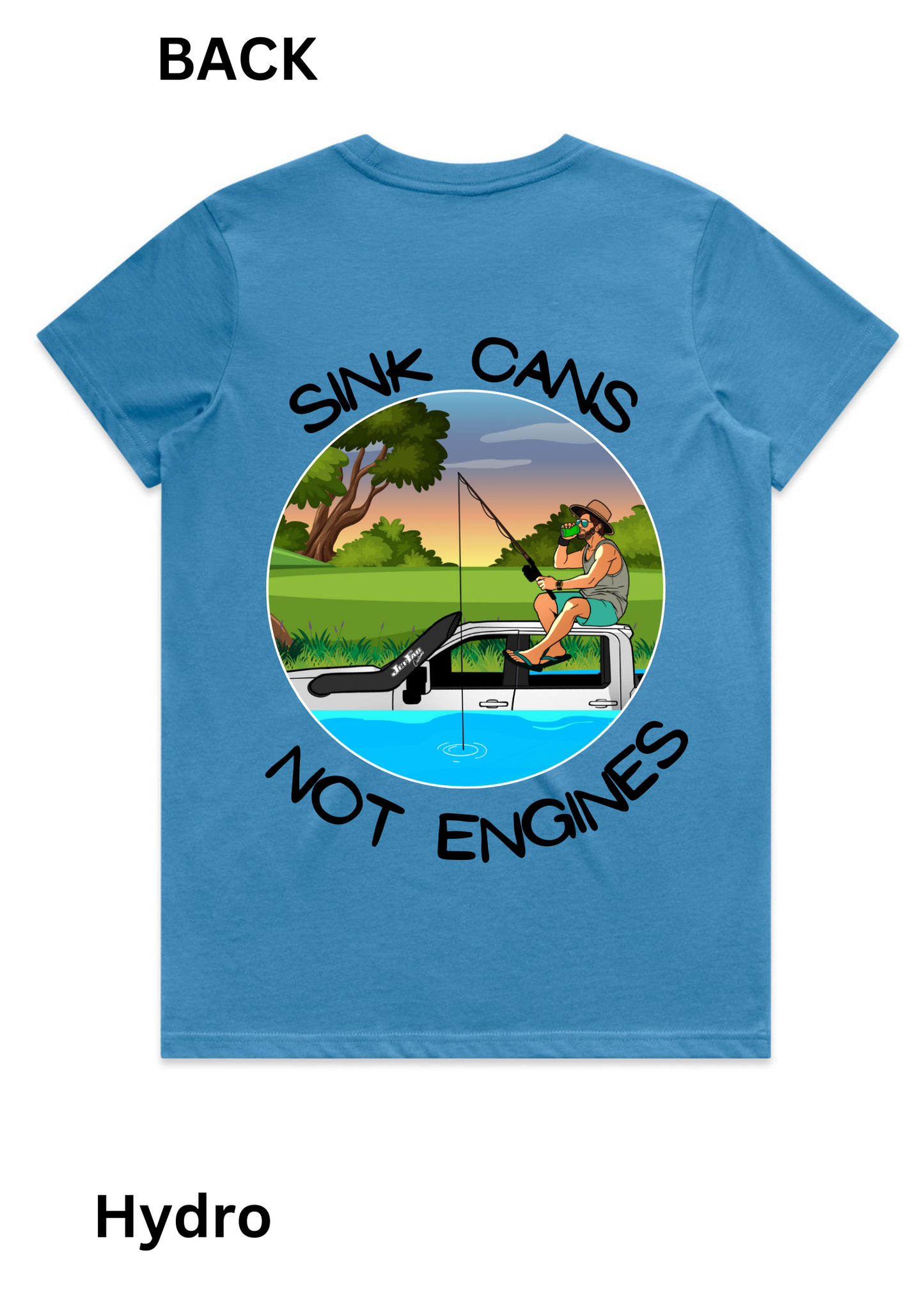 Sink cans not engines - Womens T-shirt