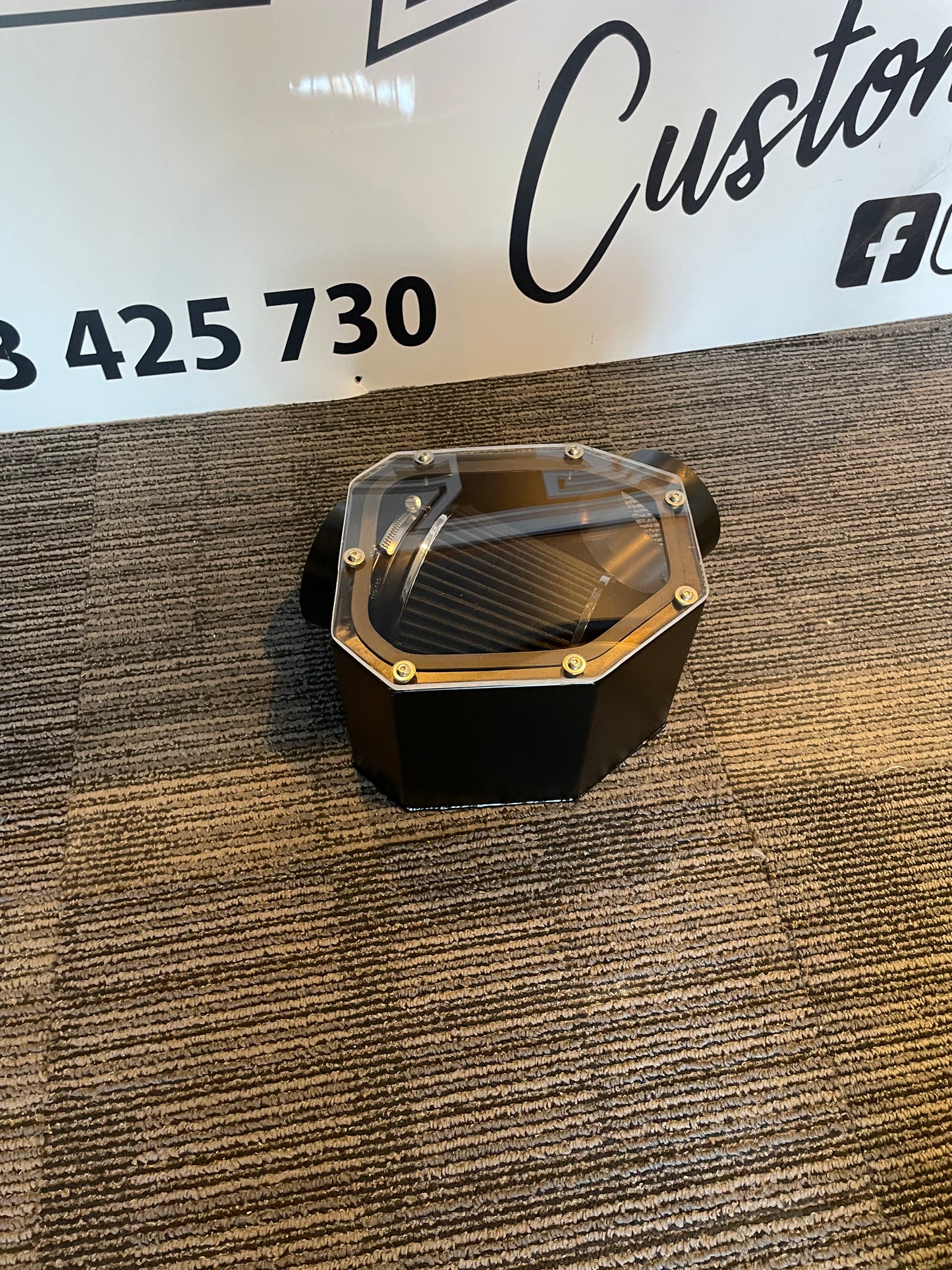Holden TF Rodeo clear lid air box