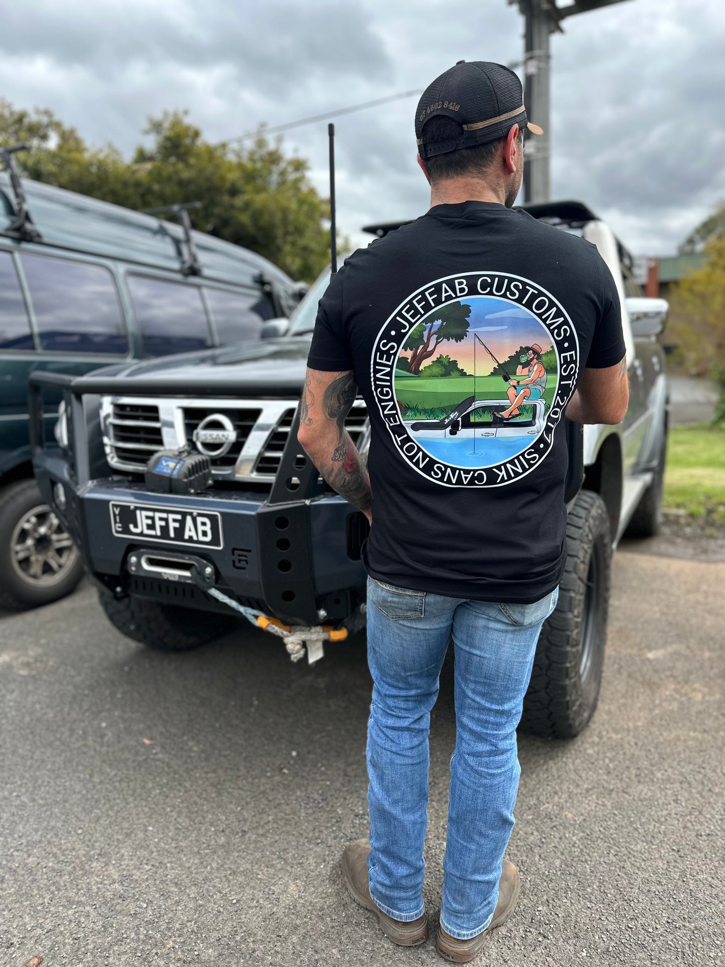 Sink cans not engines -T-shirt - NEW STYLE