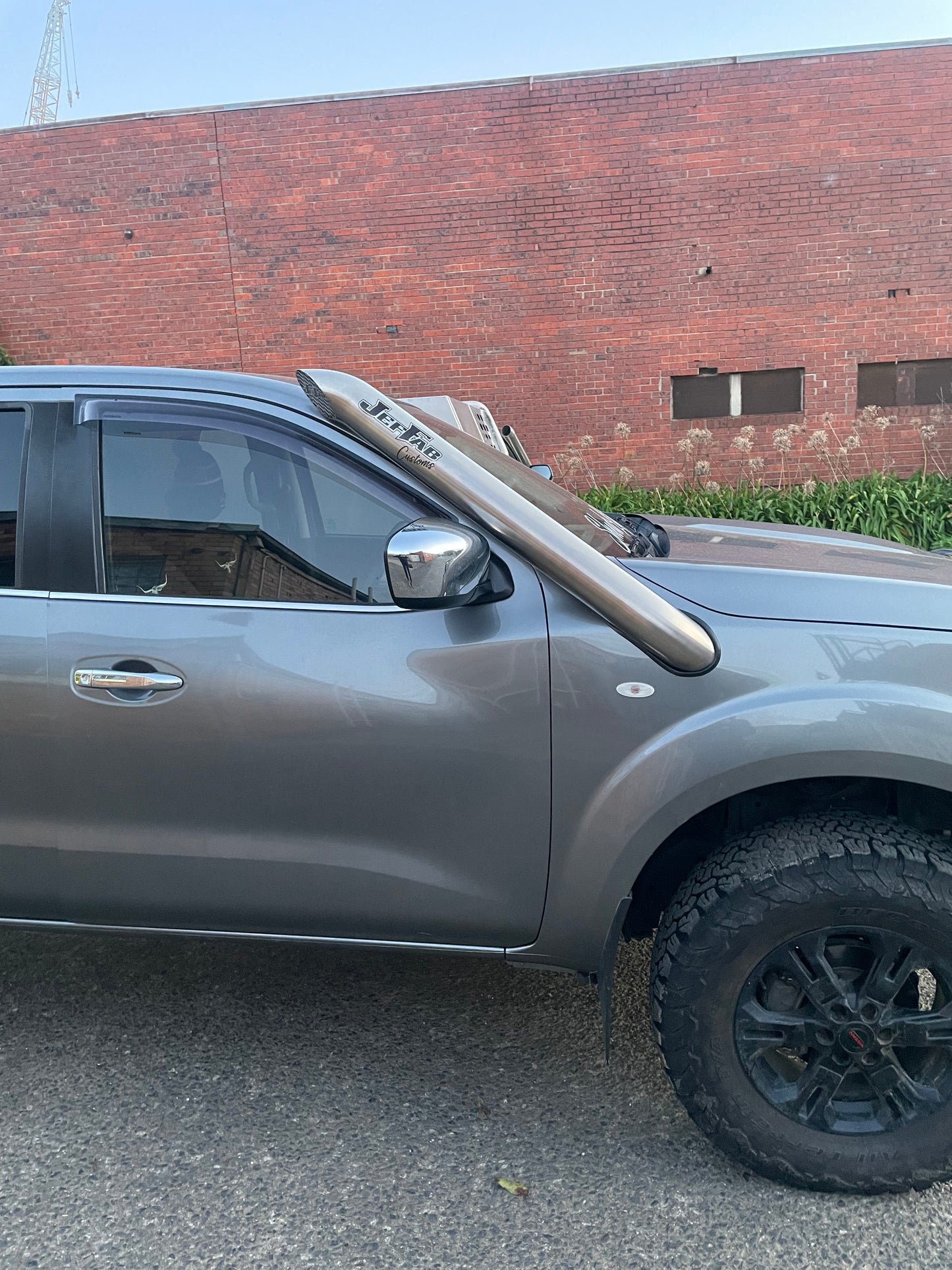 Nissan Navara NP300/ D23 Short-Entry 4" Stainless Snorkel