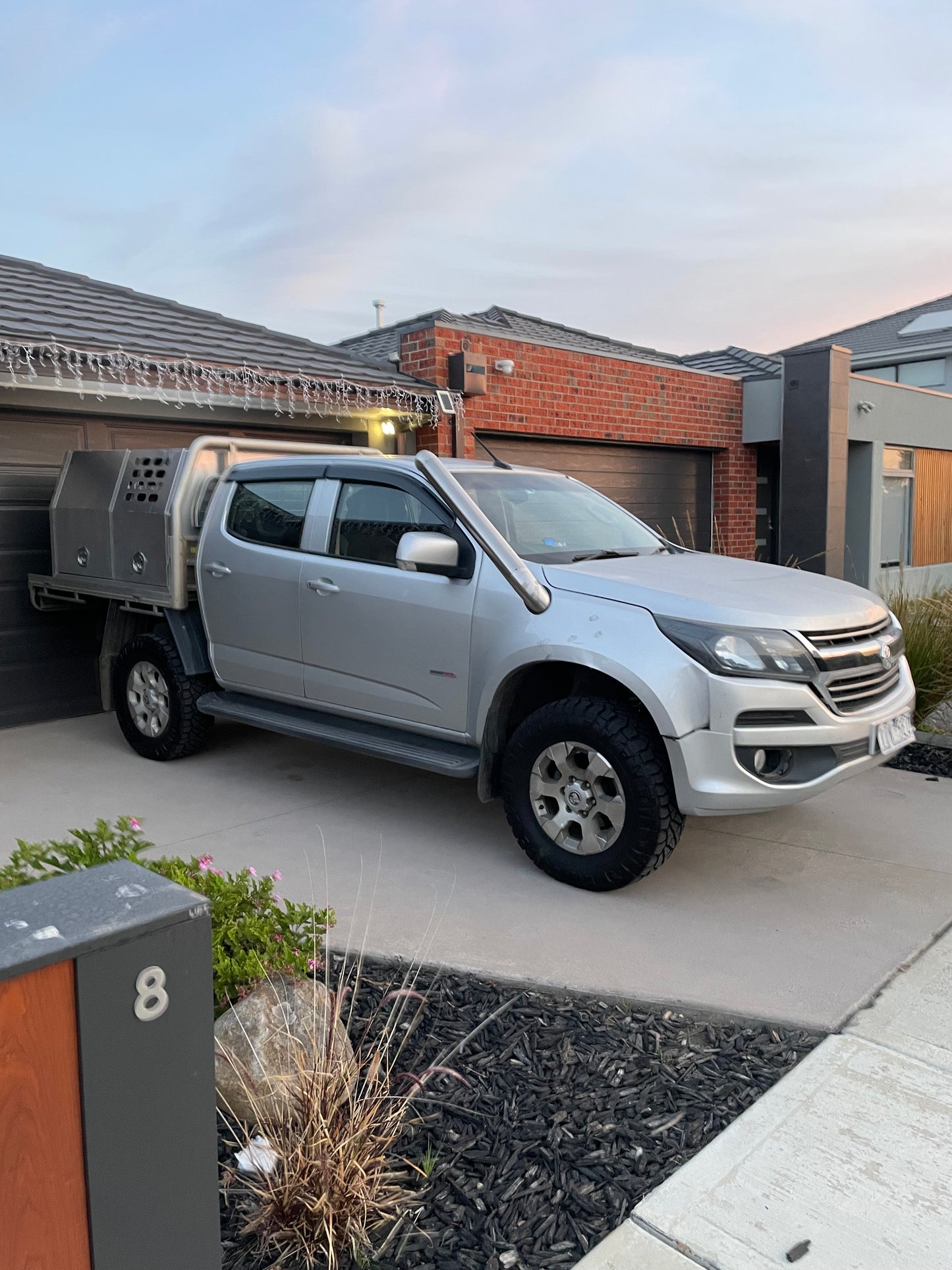Holden RG Colorado/Colorado 7, 4" Short-Entry Stainless Snorkel
