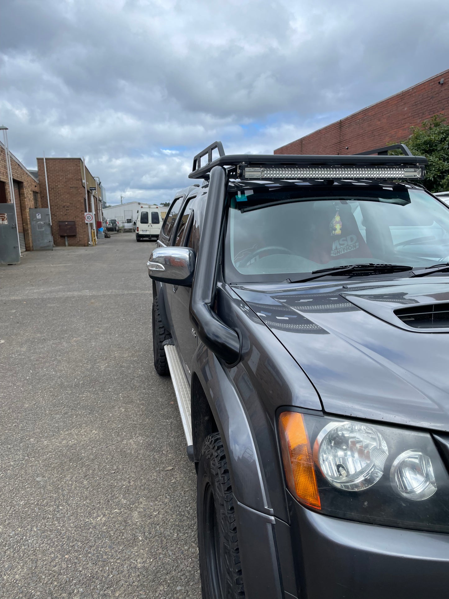 Holden RC Colorado 4" Mid-Entry Stainless Snorkel