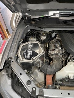 Isuzu DMAX 2020-Current Year, 4" Short-Entry Snorkel