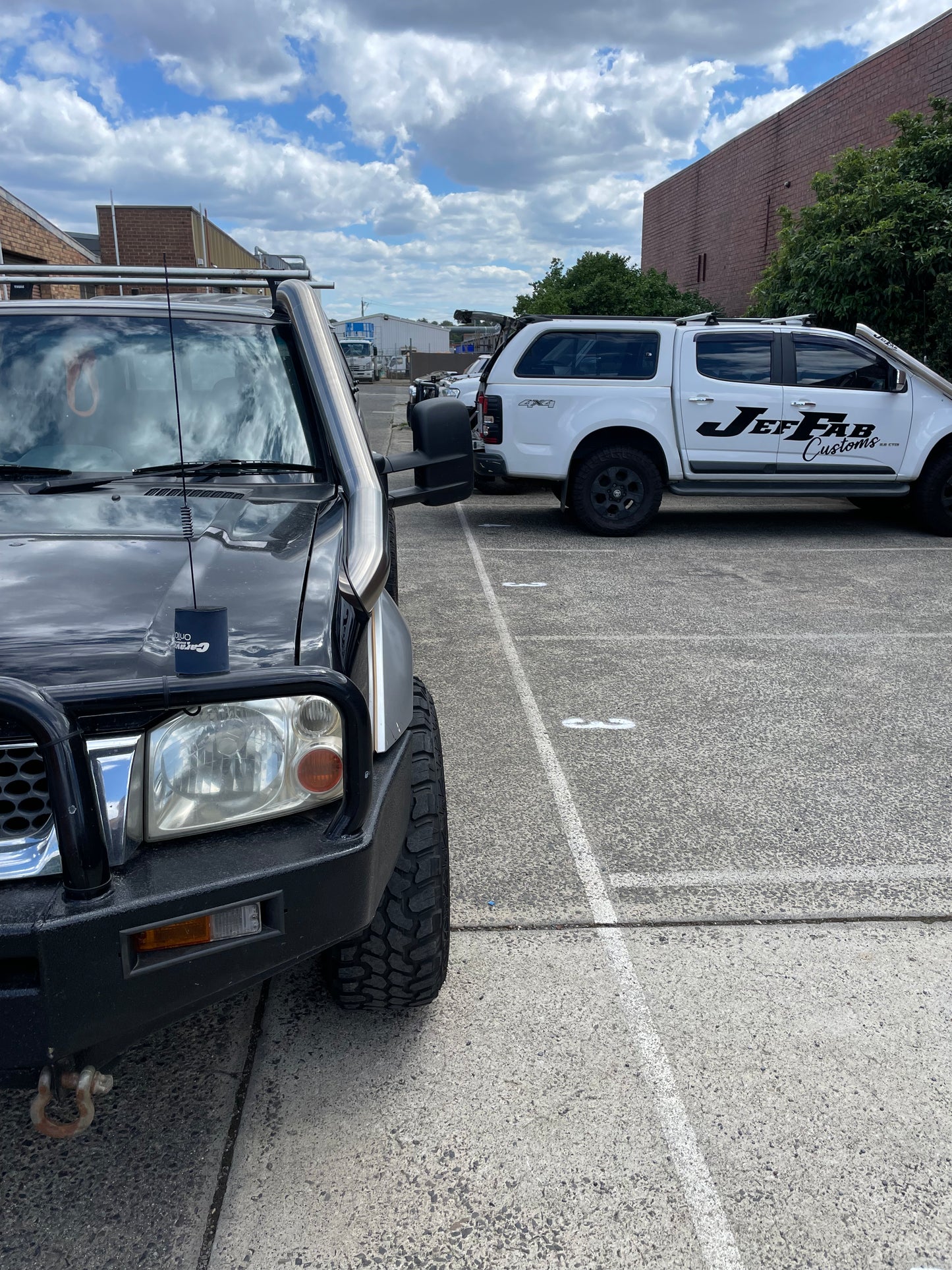 D22 Nissan Navara Mid-Entry Stainless Snorkel