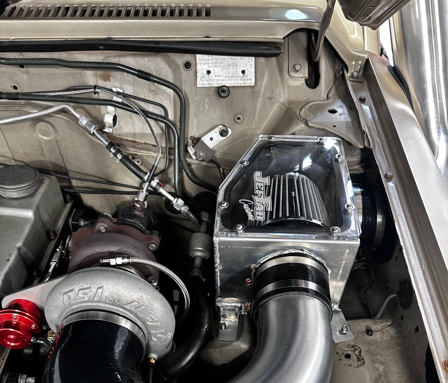 Nissan GQ Patrol 4" Short-Guard Entry Stainless Snorkel
