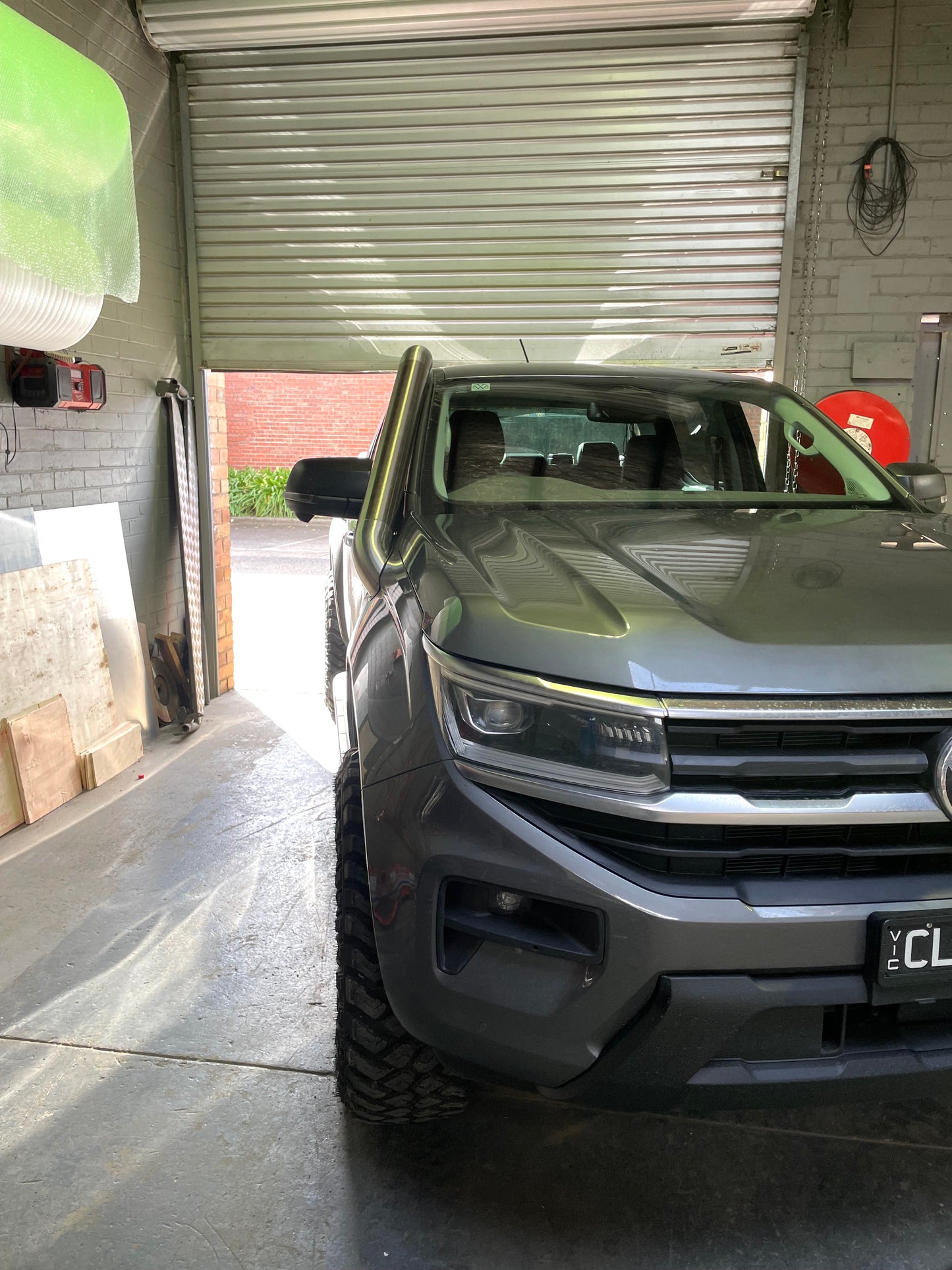2023-Current VW Amarok, 4" Short-Entry Snorkel