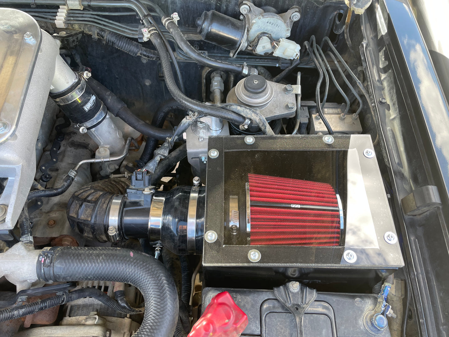 D22 Nissan Navara Mid-Entry Stainless Snorkel