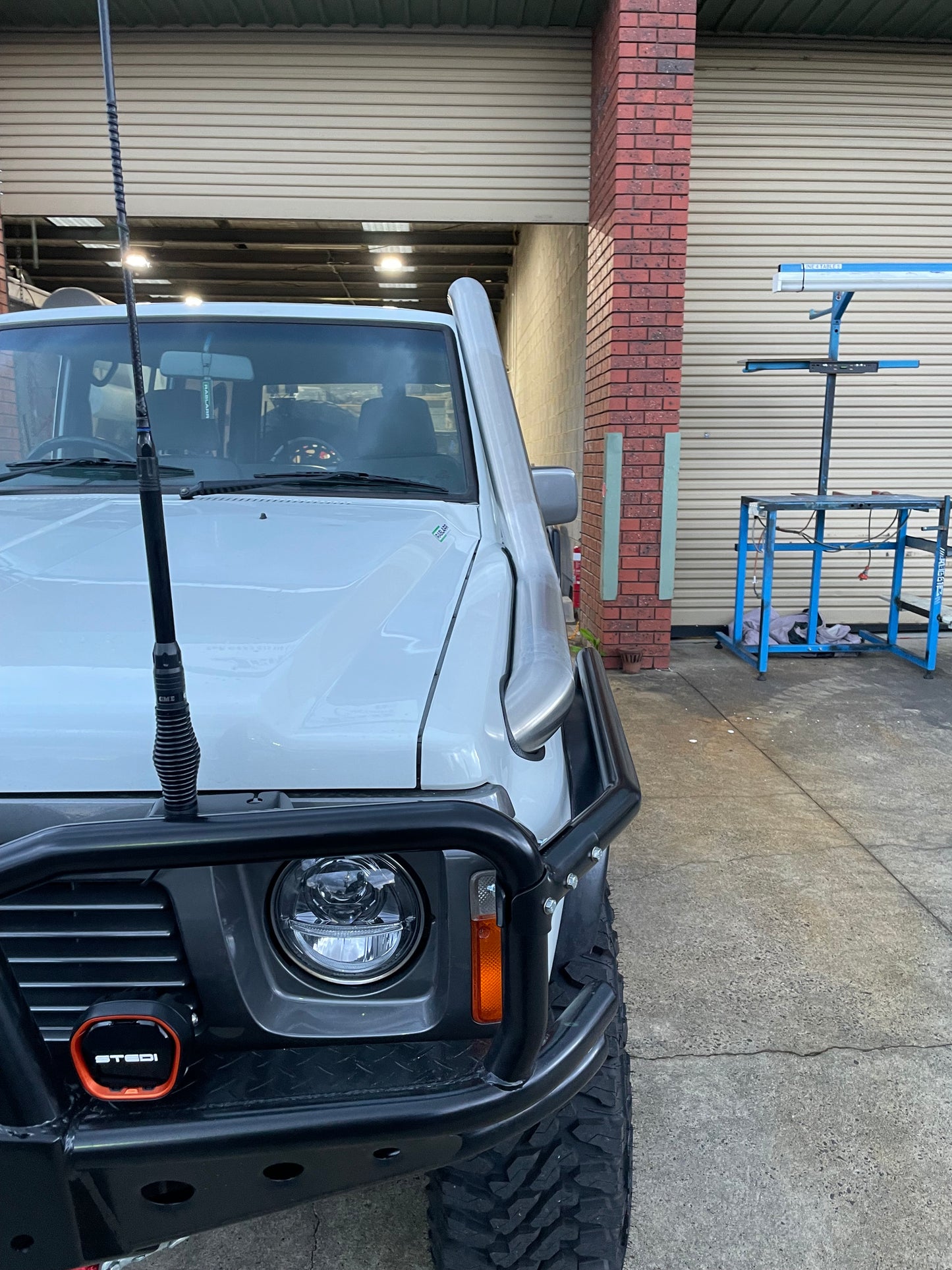 Nissan GQ Patrol 4" Long-Guard Entry Stainless Snorkel