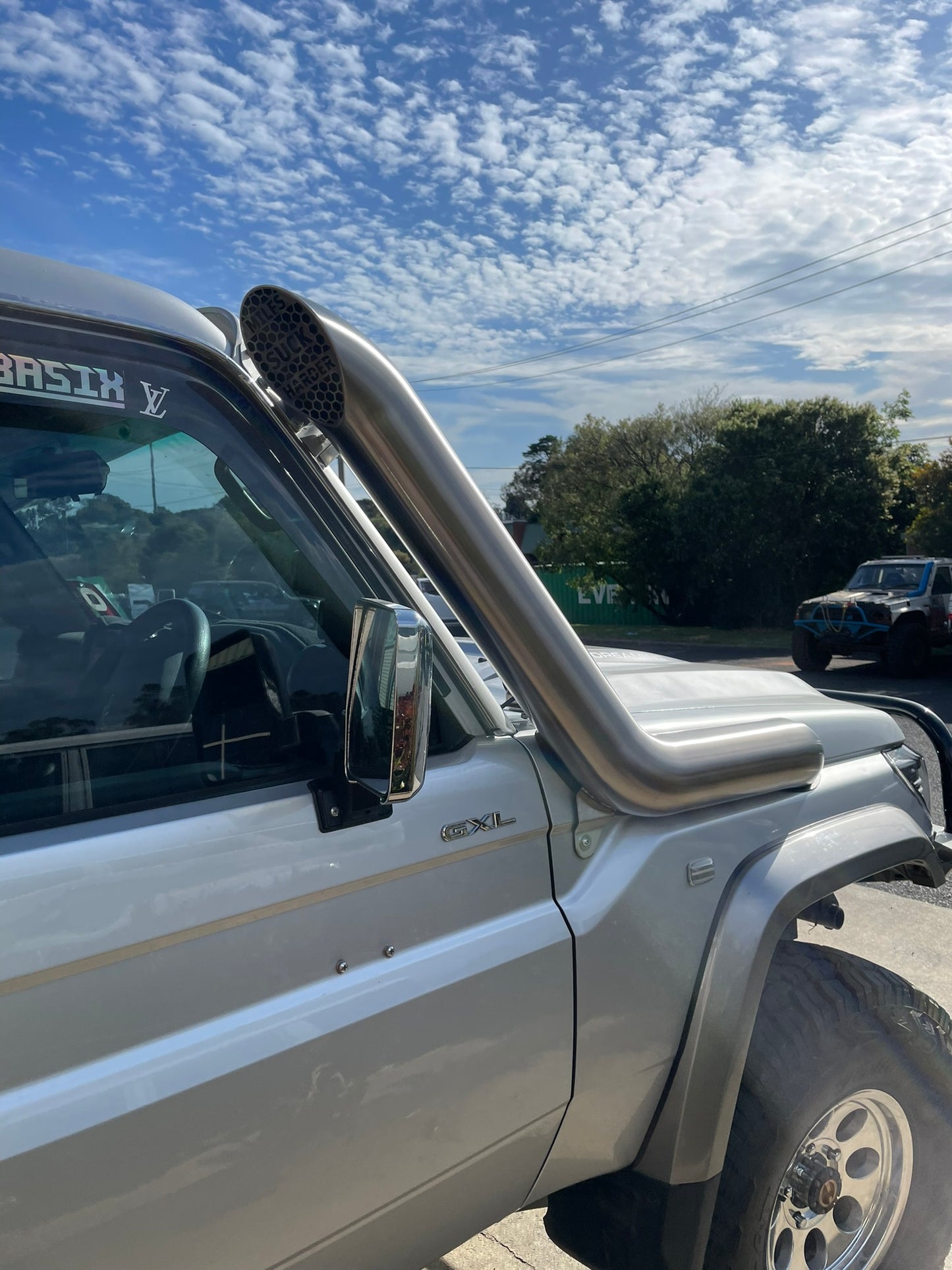 79 Series Toyota LandCruiser 5" Stainless Steel Snorkel