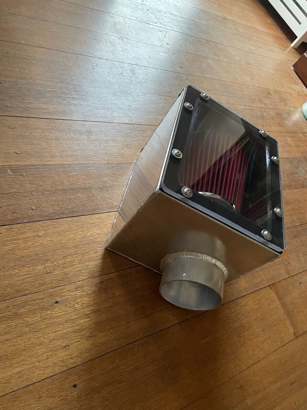 4” clear lid universal air box