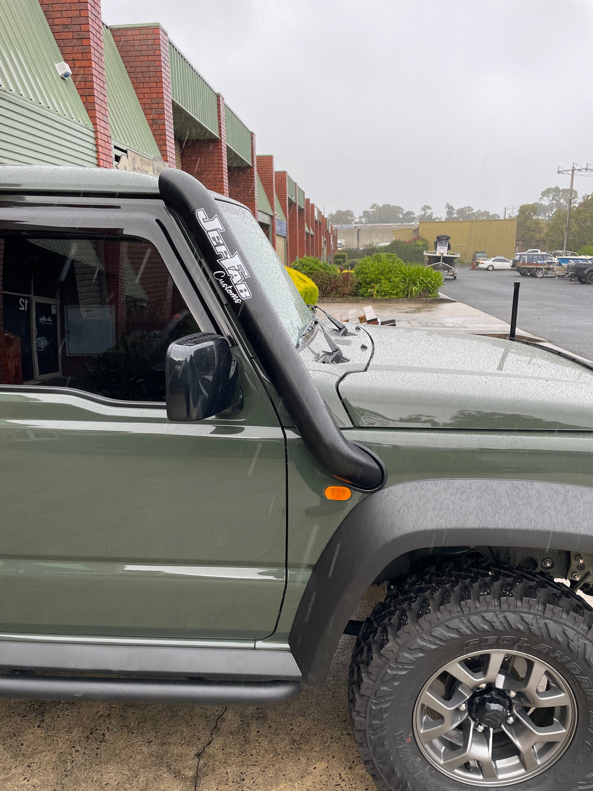 Suzuki Jimny 3.5" Short-Entry Snorkel