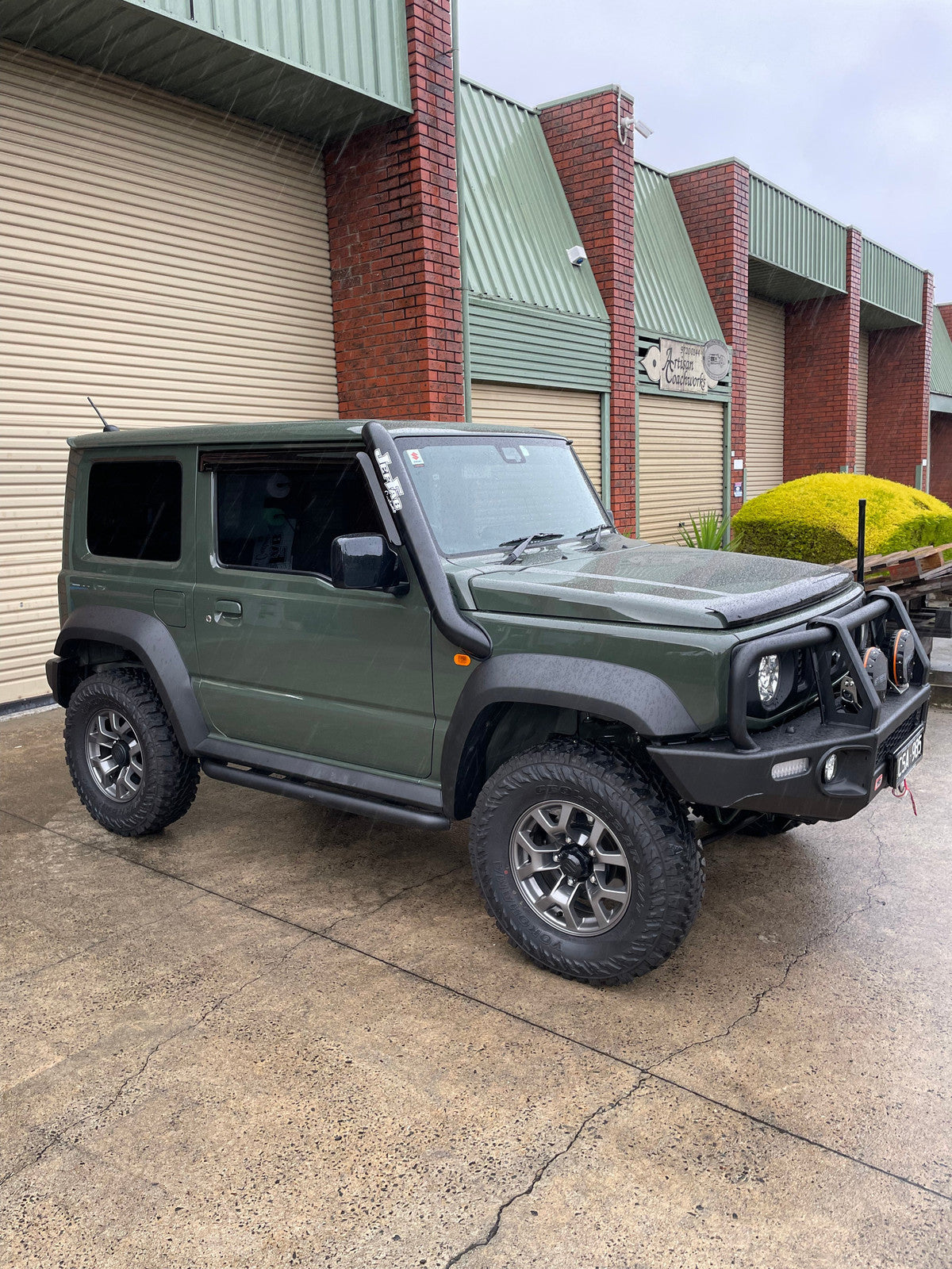 Suzuki Jimny 3.5" Short-Entry Snorkel