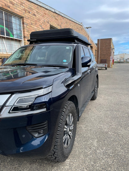 Nissan Patrol Y62 5" Long Entry Stainless Steel Snorkel