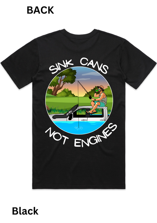 Sink cans not engines - Mens T-shirt