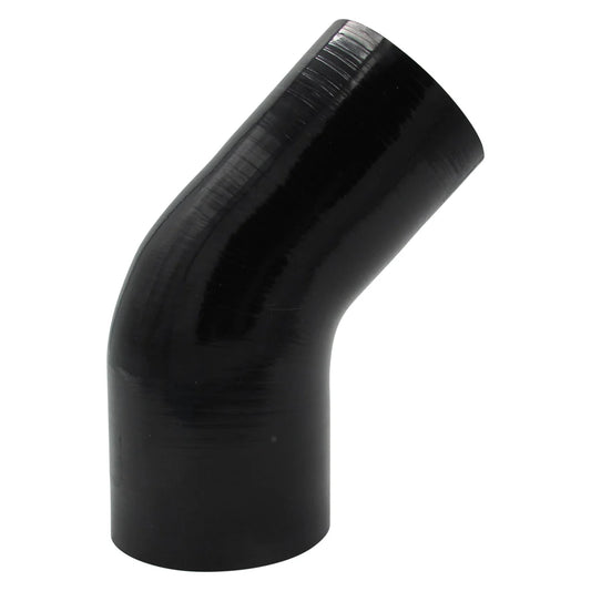 4"-3.5" (102mm-89mm) - 45 Degree Reducing Silicone Bend