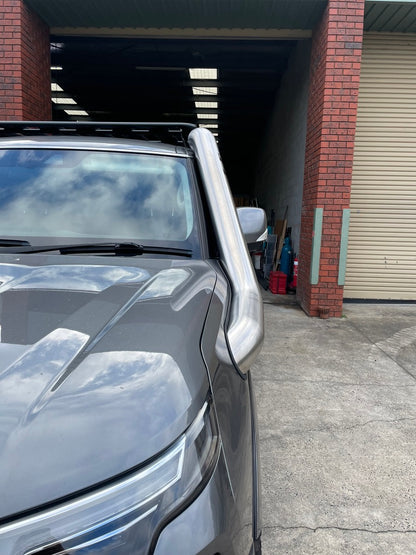 Nissan Patrol Y62 5" Long Entry Stainless Steel Snorkel