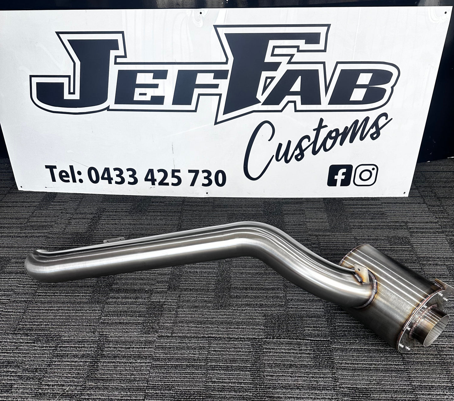 Over-roof Nissan GQ Patrol Bonnet Entry 4" Stainless Snorkel & air box combo - IN STOCK