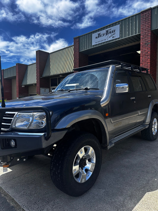Nissan GU Patrol - Series 1-3  5" Short Guard Entry Snorkel