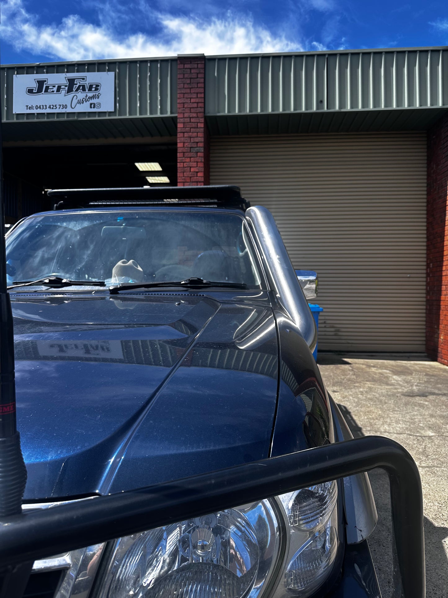 Nissan GU Patrol - Series 1-3  5" Short Guard Entry Snorkel