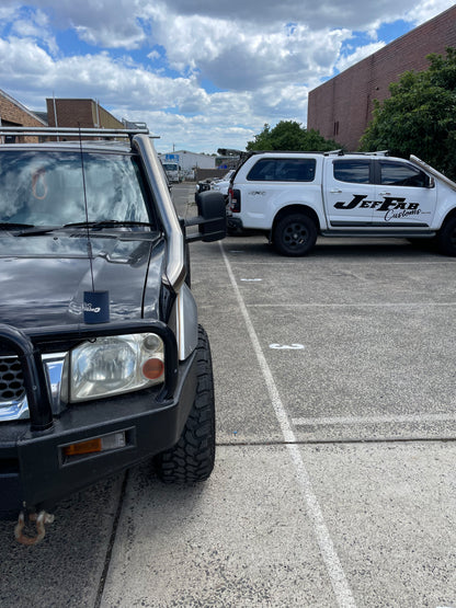 D22 Nissan Navara Mid-Entry Stainless Snorkel