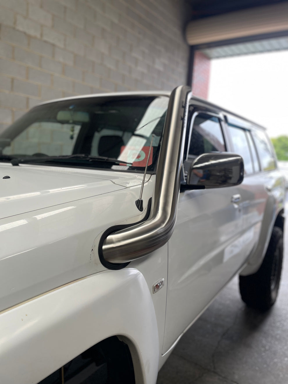 Safari Snorkel Nissan Patrol GU TB48 Intake Pipe suits 4