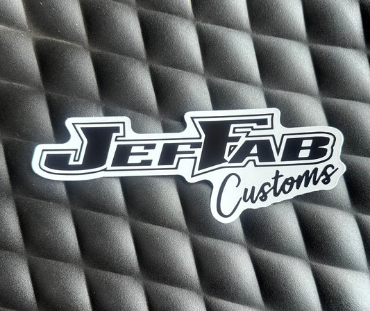 JefFab Customs Sticker