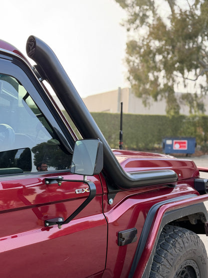 76/78/79 Series Toyota Landcruiser FACELIFT MODEL - 4" Stainless Snorkel