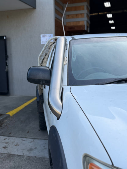 N70 Toyota Hilux 4" Short-Entry Stainless Snorkel