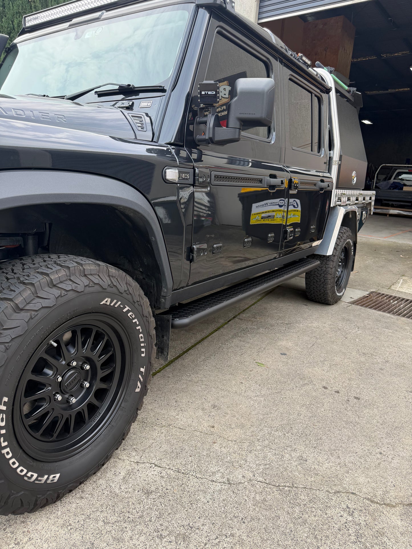 Ineos Quartermaster Rock Sliders/ Sidesteps