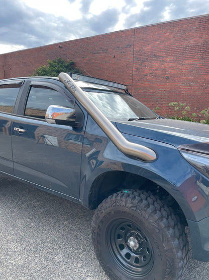 Holden RG Colorado/Colorado 7, 4" Mid-Entry Stainless Snorkel