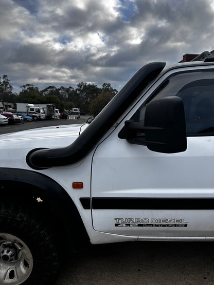 Nissan GU Patrol S1-3 Passenger Side 5" Mid entry Stainless Snorkel