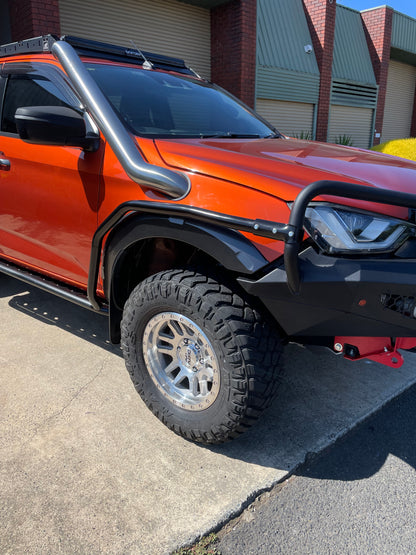 Isuzu DMAX 2019-Current Year, 4" Mid-Entry Snorkel