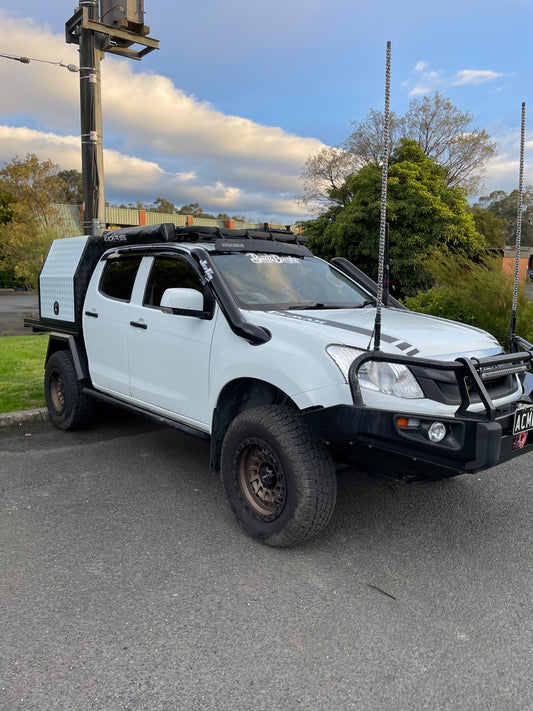Isuzu DMAX 5/2012-2020 4" Mid-Entry Snorkel