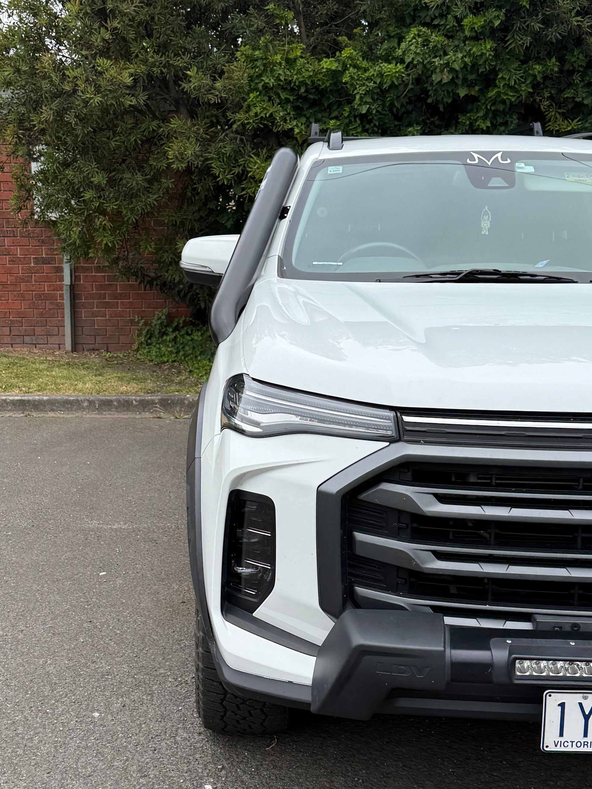 LDV T60 Max 4" Stainless snorkel