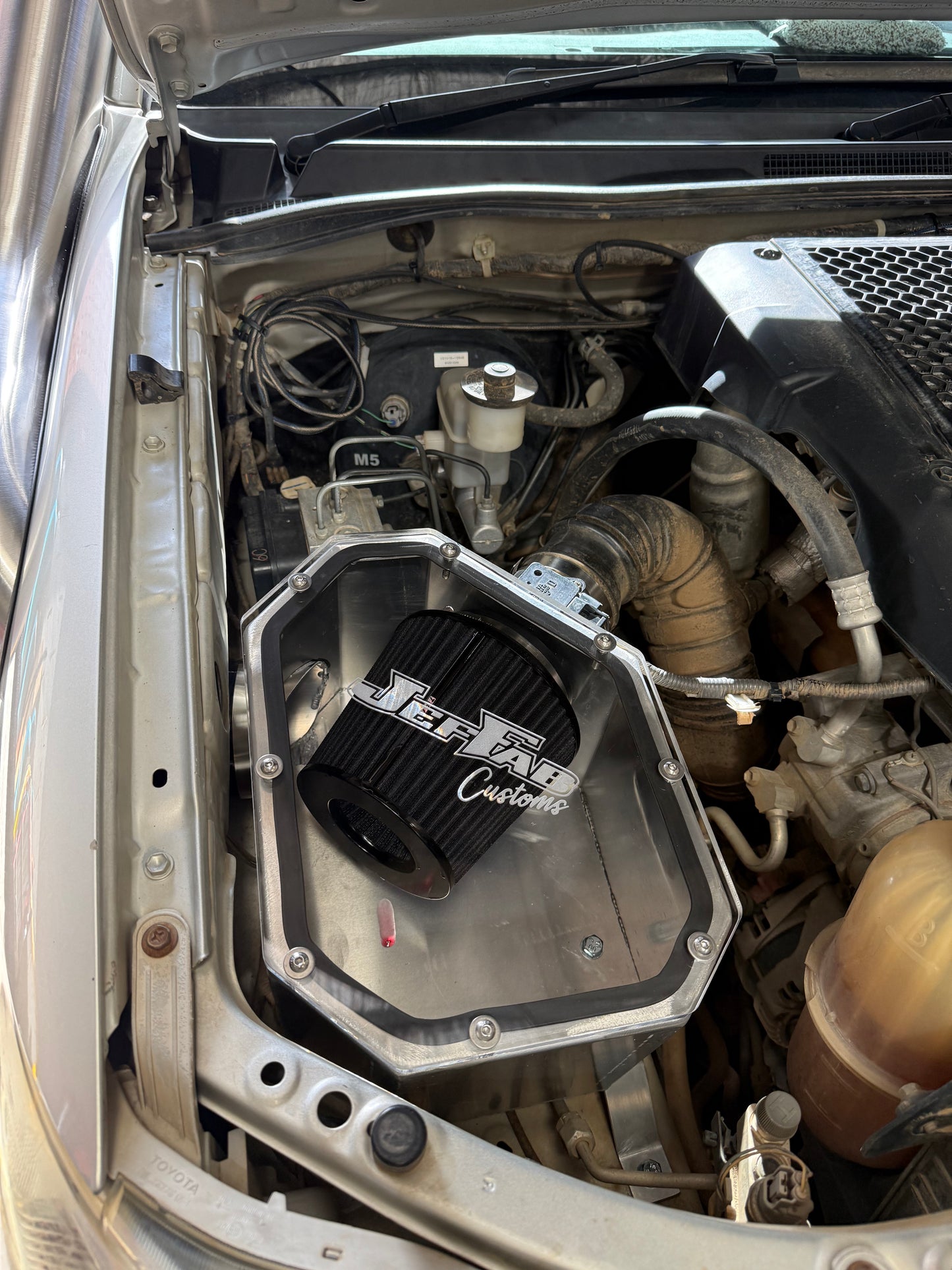 N70 Toyota Hilux -SAFARI COVER - 4" Stainless Snorkel