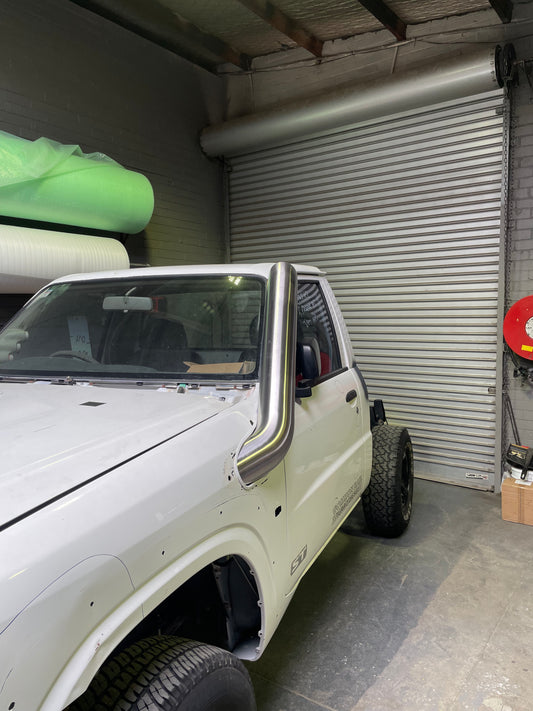 Nissan GU Patrol - Series 4 - Passenger Side 5" Stainless Snorkel