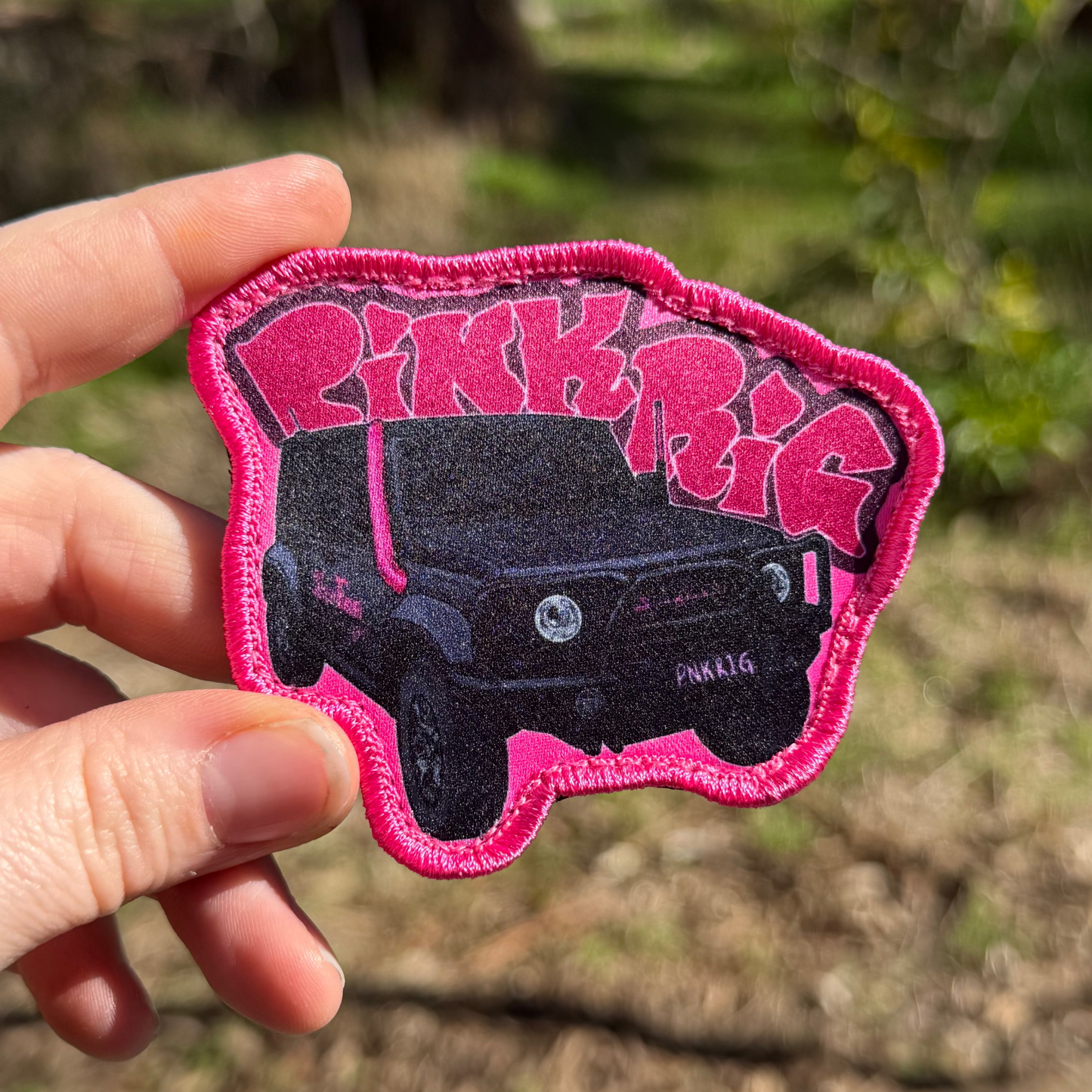 Pink Rig Patch