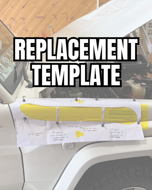 Replacement template