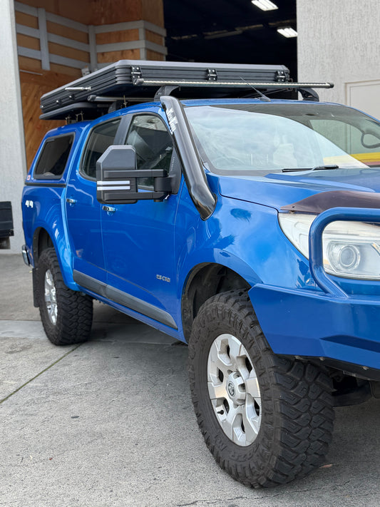 Holden RG Colorado/Colorado 7, 4" Short-Entry Stainless Snorkel