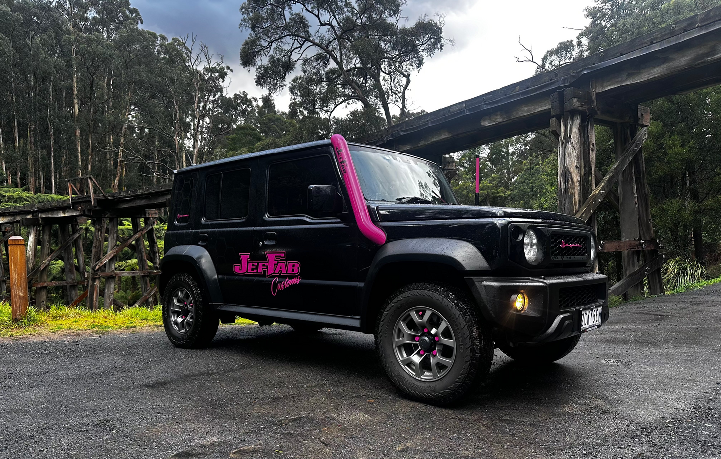 Suzuki Jimny 3.5" Short-Entry Snorkel