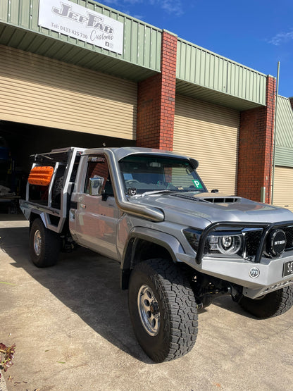76/78/79 Series Toyota LandCruiser 5" Stainless Steel Snorkel (PRE-FACELIFT)