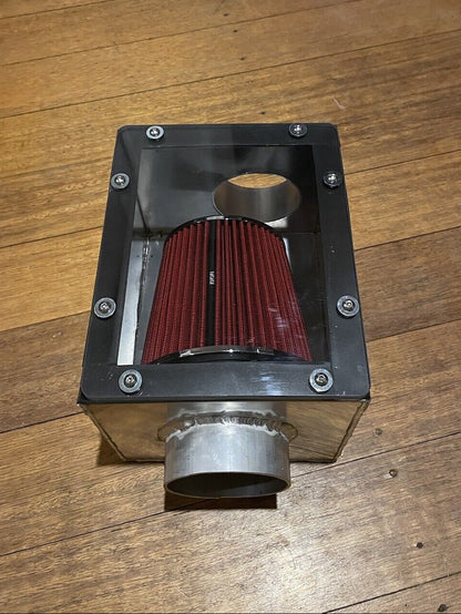 4” clear lid universal air box