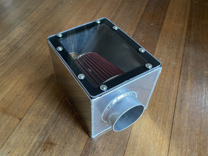 4” clear lid universal air box