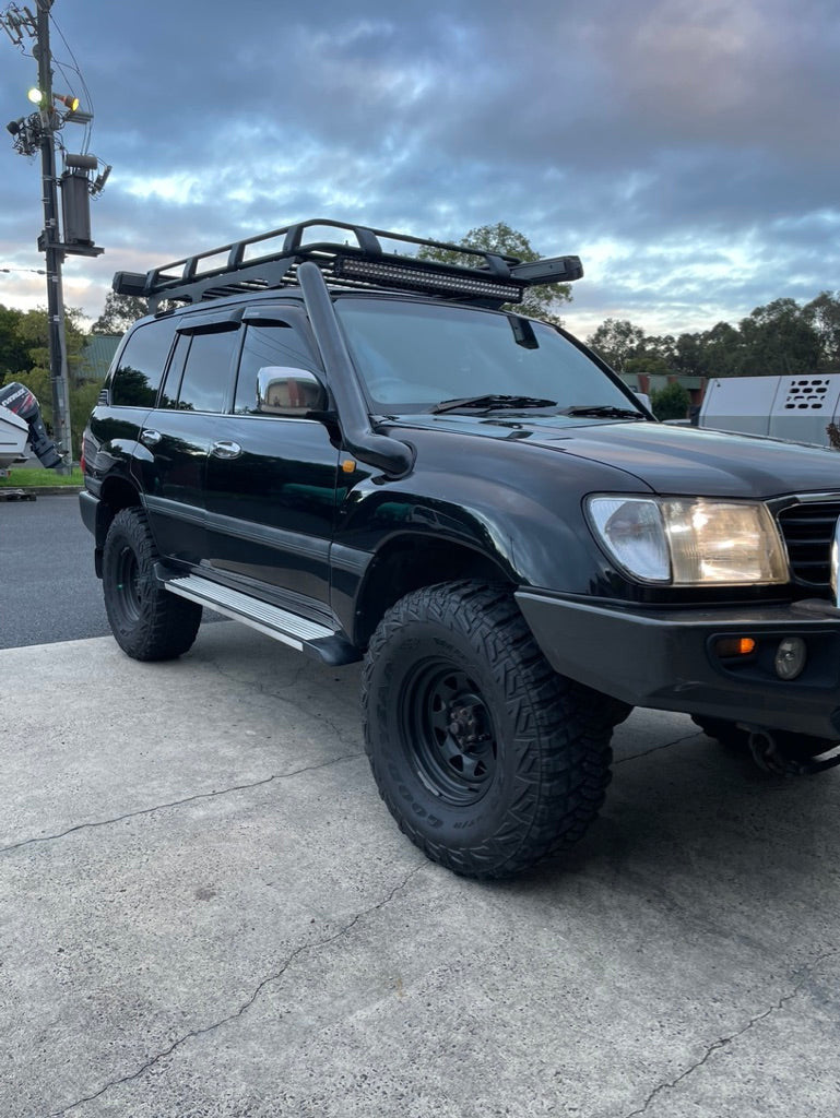 100/105 Series Toyota Landcruiser 4" Stainless Snorkel