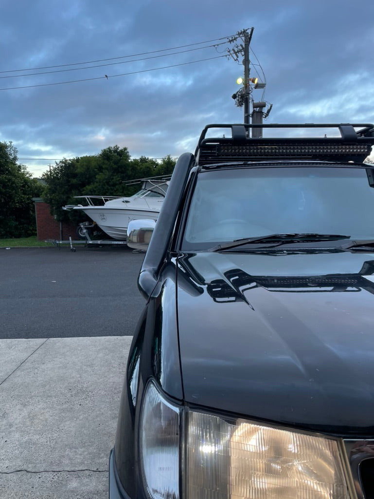 100/105 Series Toyota Landcruiser 4" Stainless Snorkel