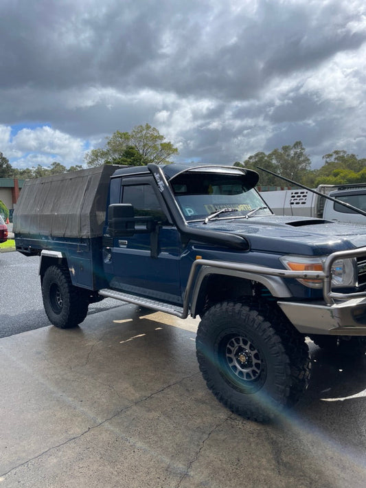 79 Series Toyota Landcruiser - 4" Stainless Snorkel