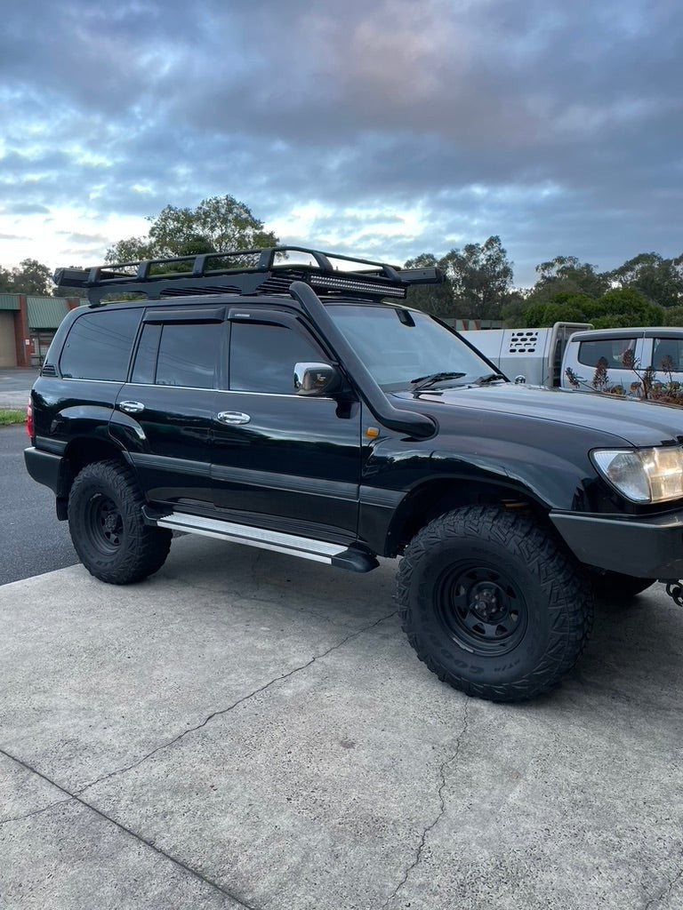 100/105 Series Toyota Landcruiser 4" Stainless Snorkel