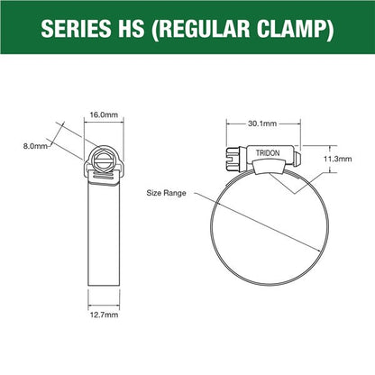 Tridon Hose Clamp - 90-114MM (4")